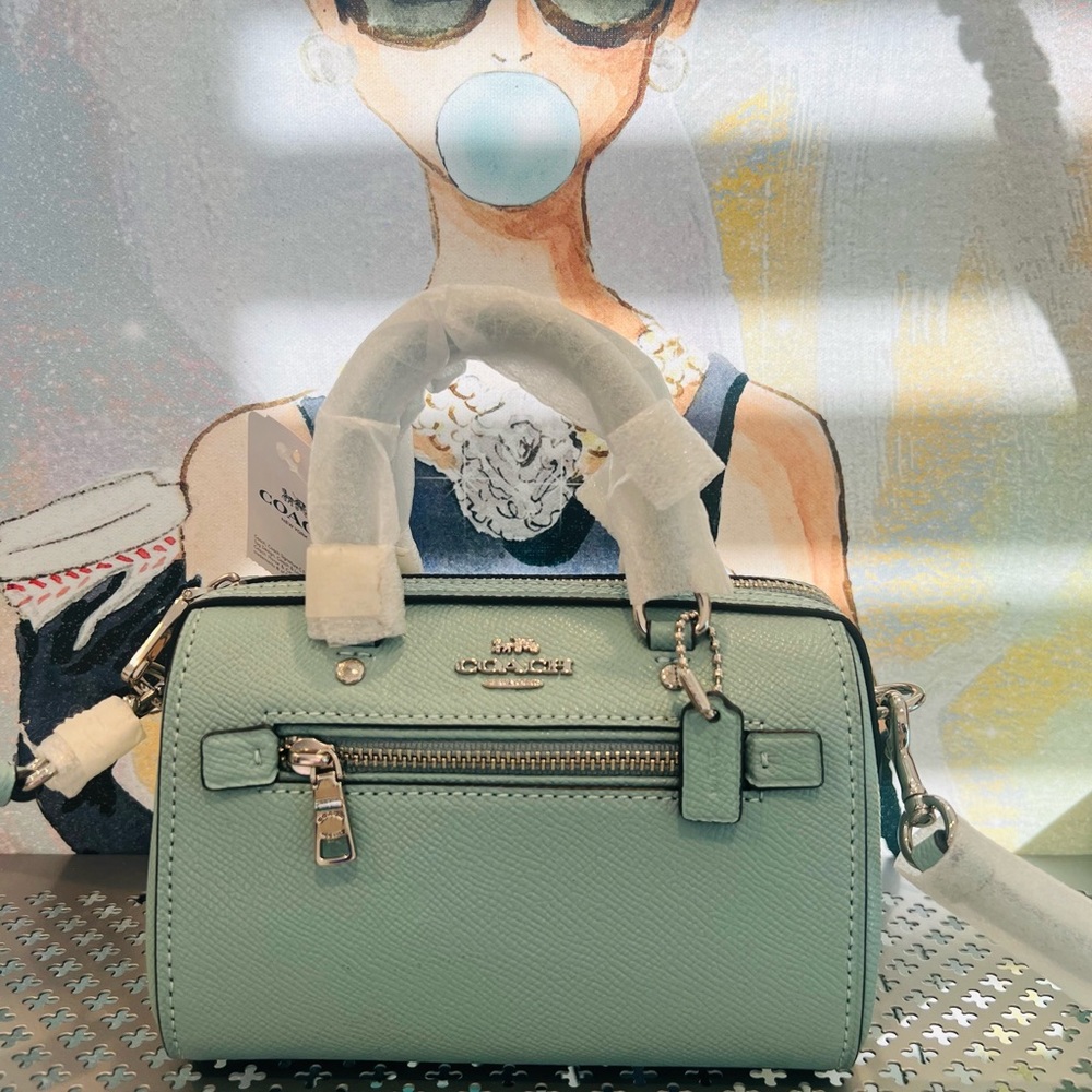 Coach XGrain Micro Rowan Seafoam
